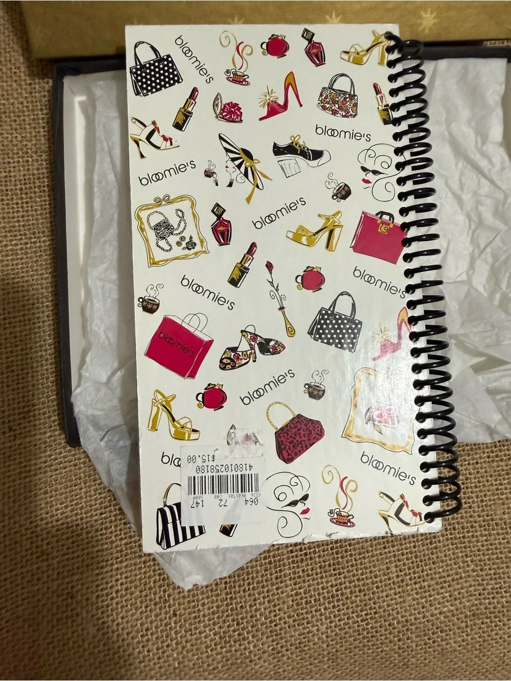 Bloomingdales spiral bound